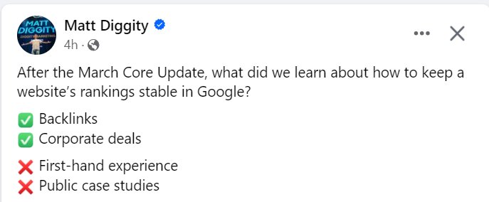 Poking fun at Google