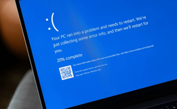 blue screen of death
