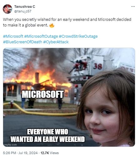 blue screen