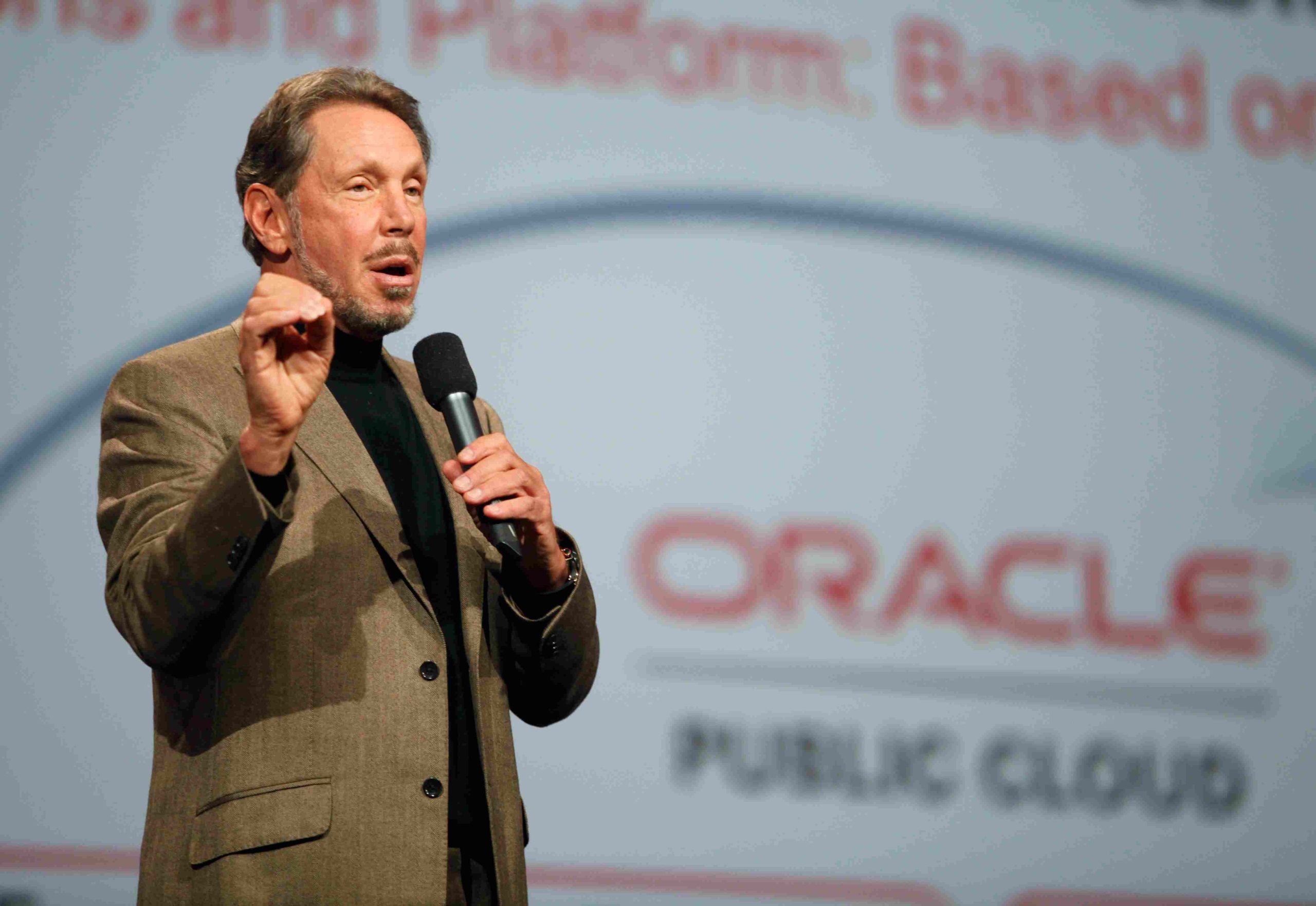 oracle stock surge elevates larry ellison to second richest status