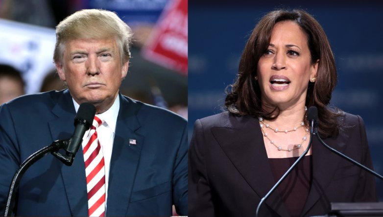 trump and harris