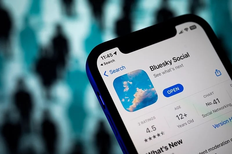 bluesky emerges as a strong contender in social media