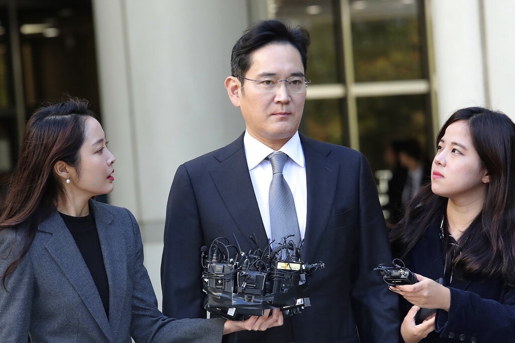 samsung electronics chief could face harsh penalty amid corporate scandal