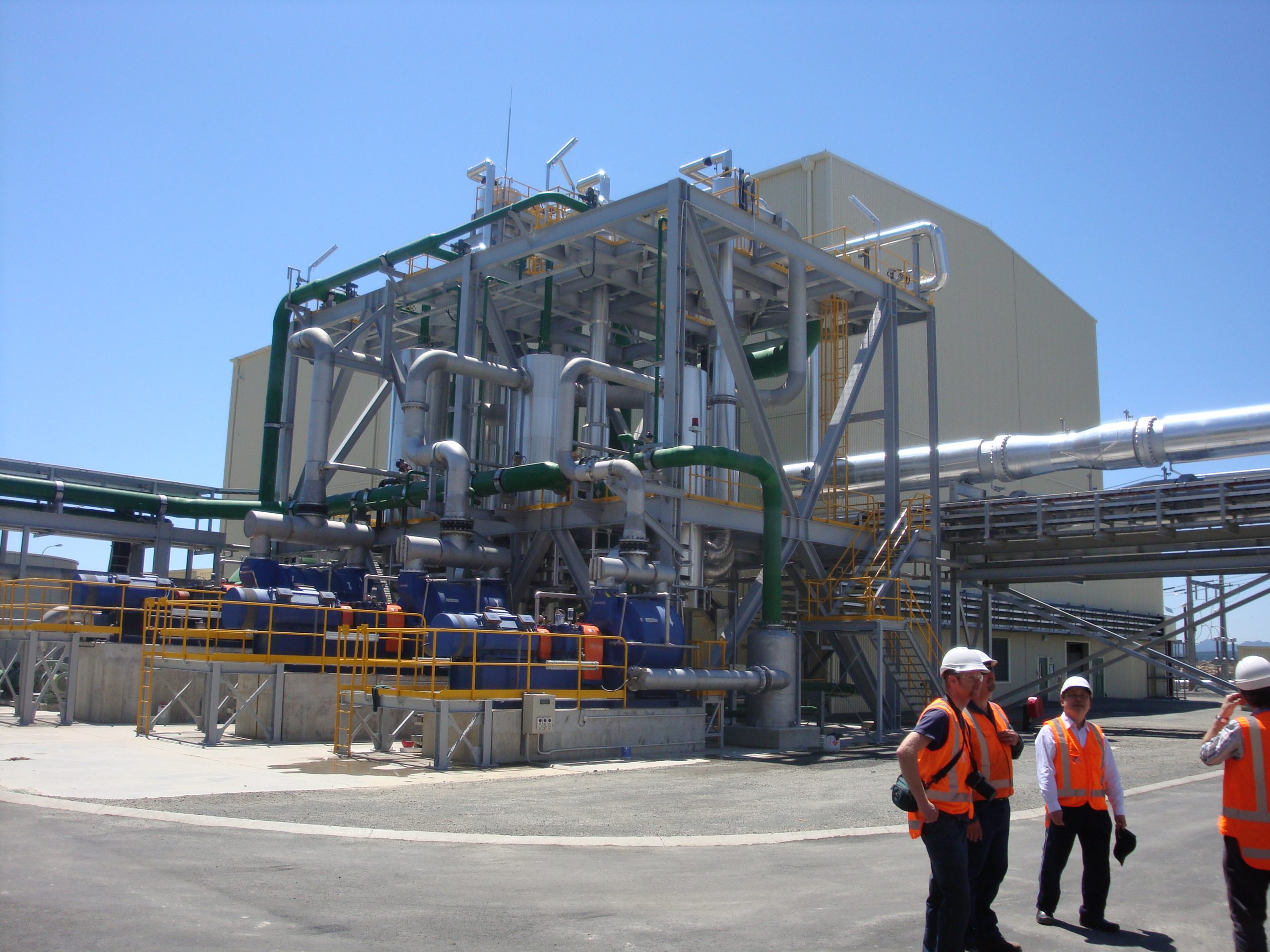 100 mw geothermal power plant at kawerau nz
