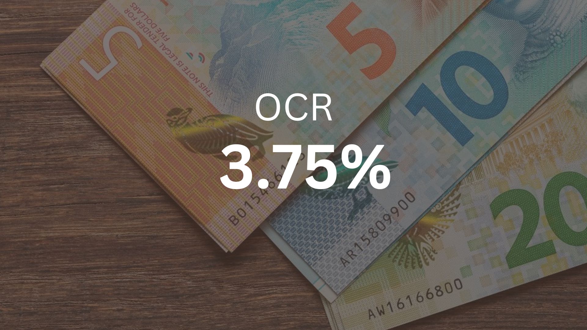 RBNZ Sets OCR to 3.75%
