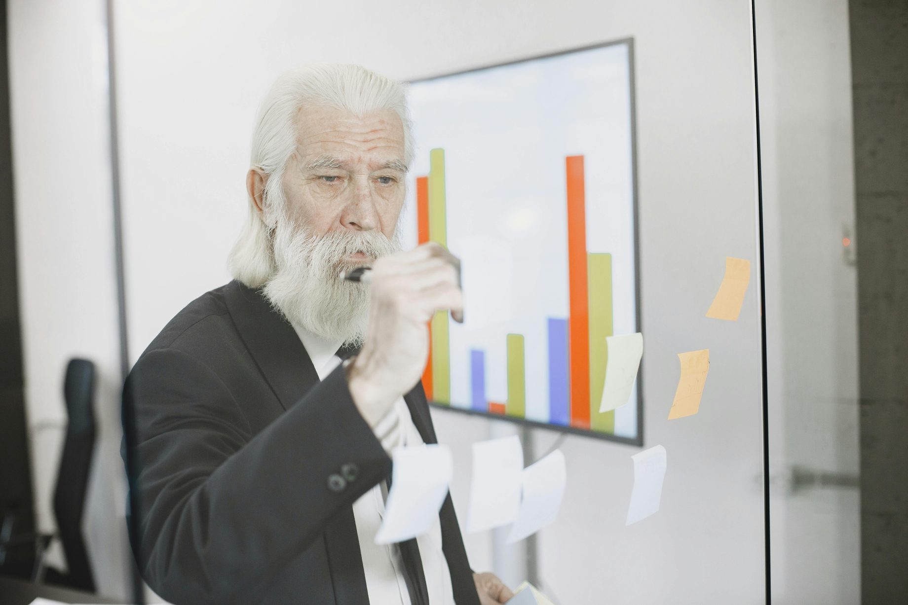 old businessman