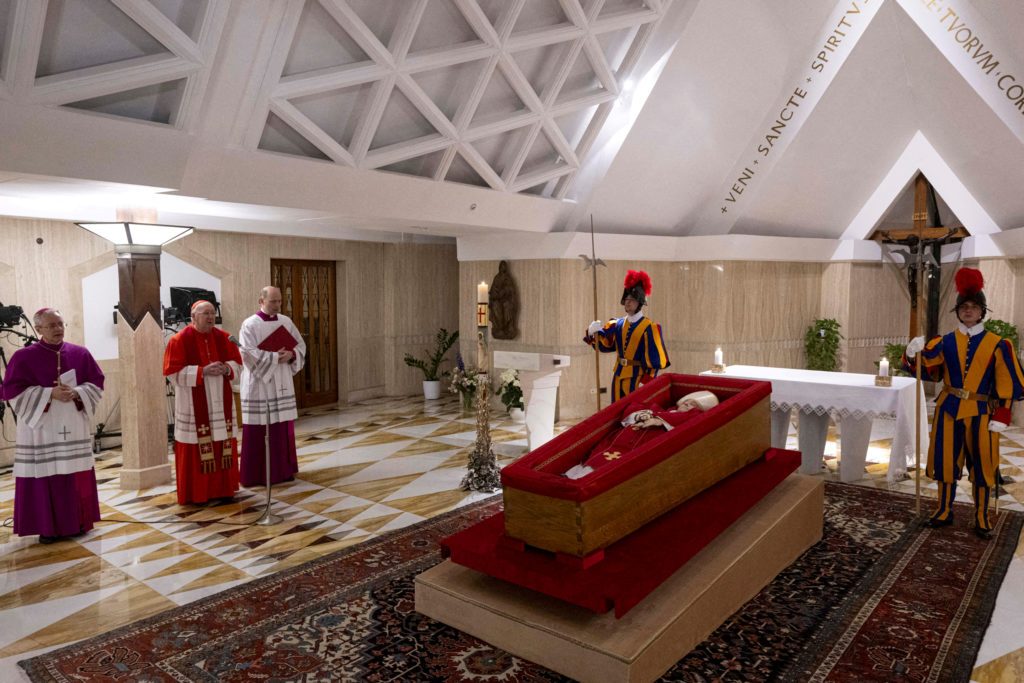 pope francis to lie in state before funeral on saturday