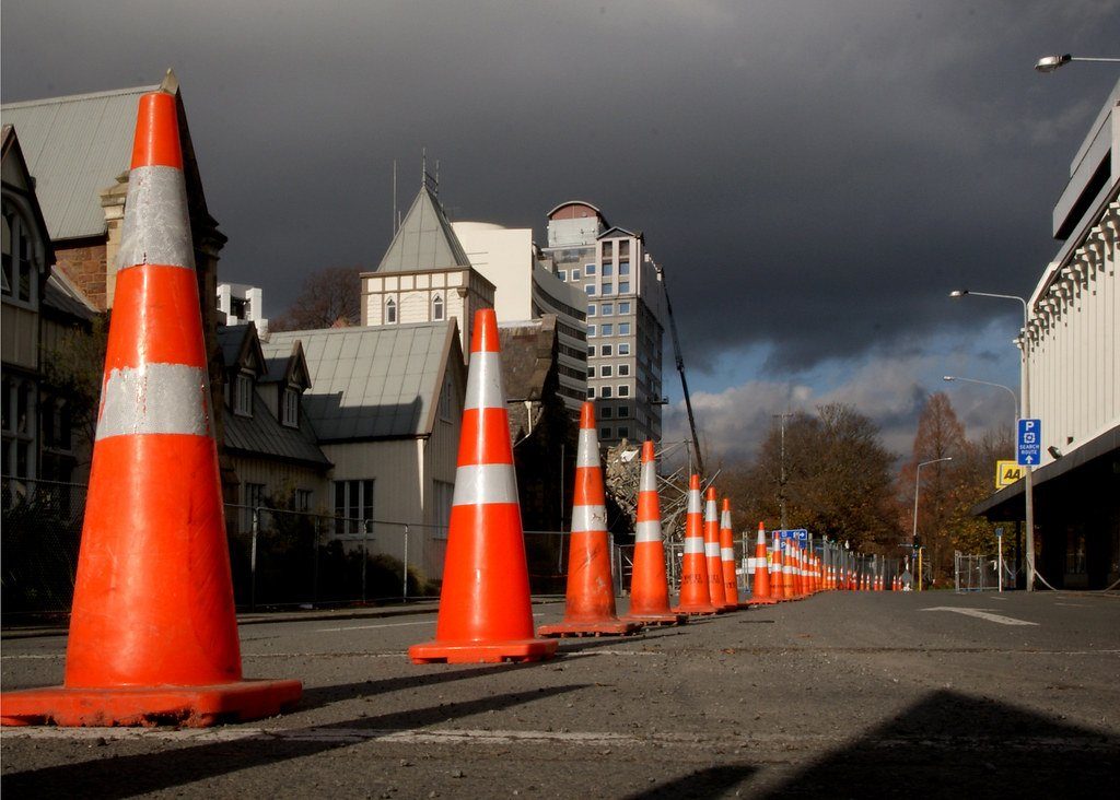 road cones