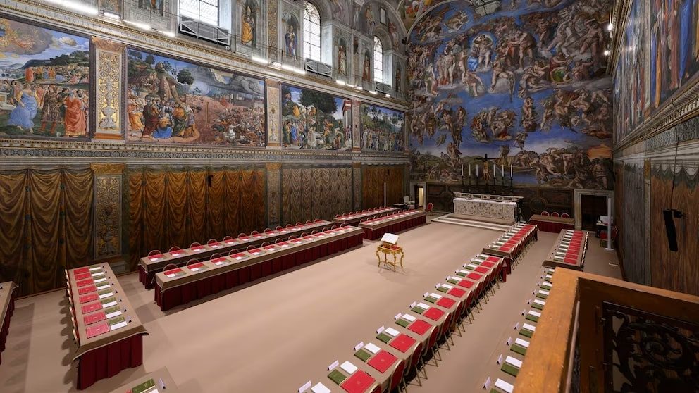 black smoke signals no pope chosen as conclave enters second day