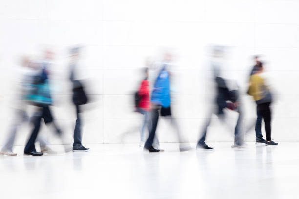 people walking
