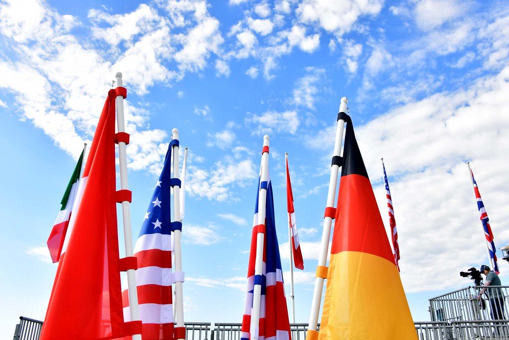 g7 leaders meet to address middle east crisis, trade tensions