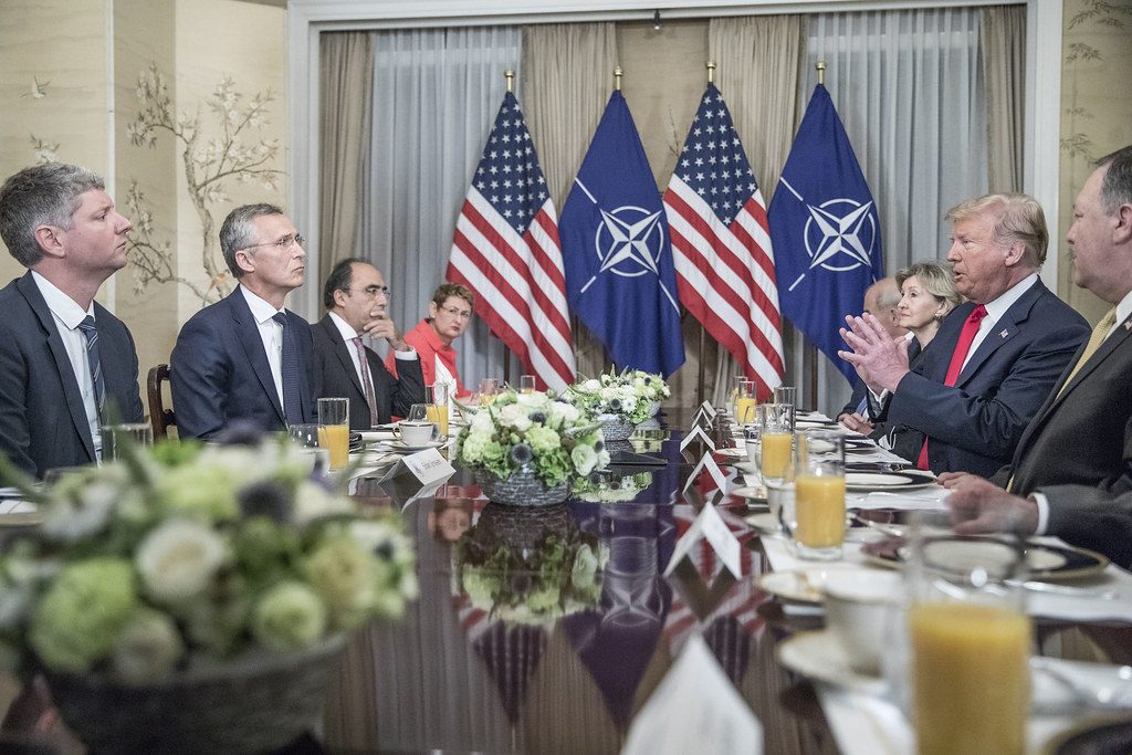 trump threatens spain over nato defence spending