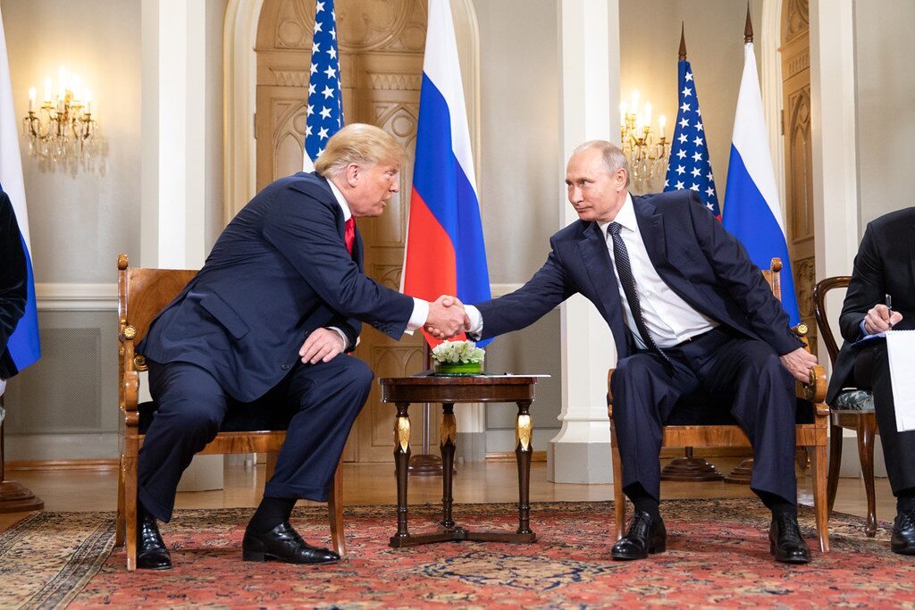 us suspends some weapons shipments as trump talks with putin