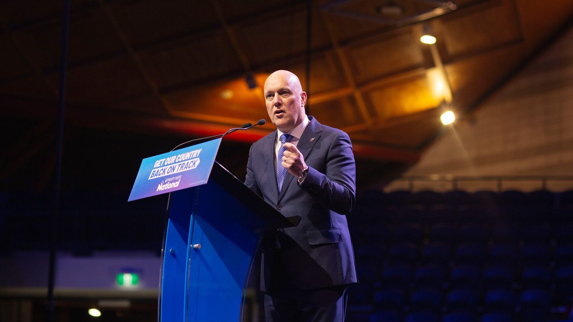 luxon calls for a positive approach to development, job creation