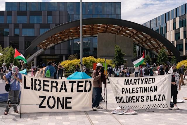 microsoft cuts ties with staff after protest at exec’s office